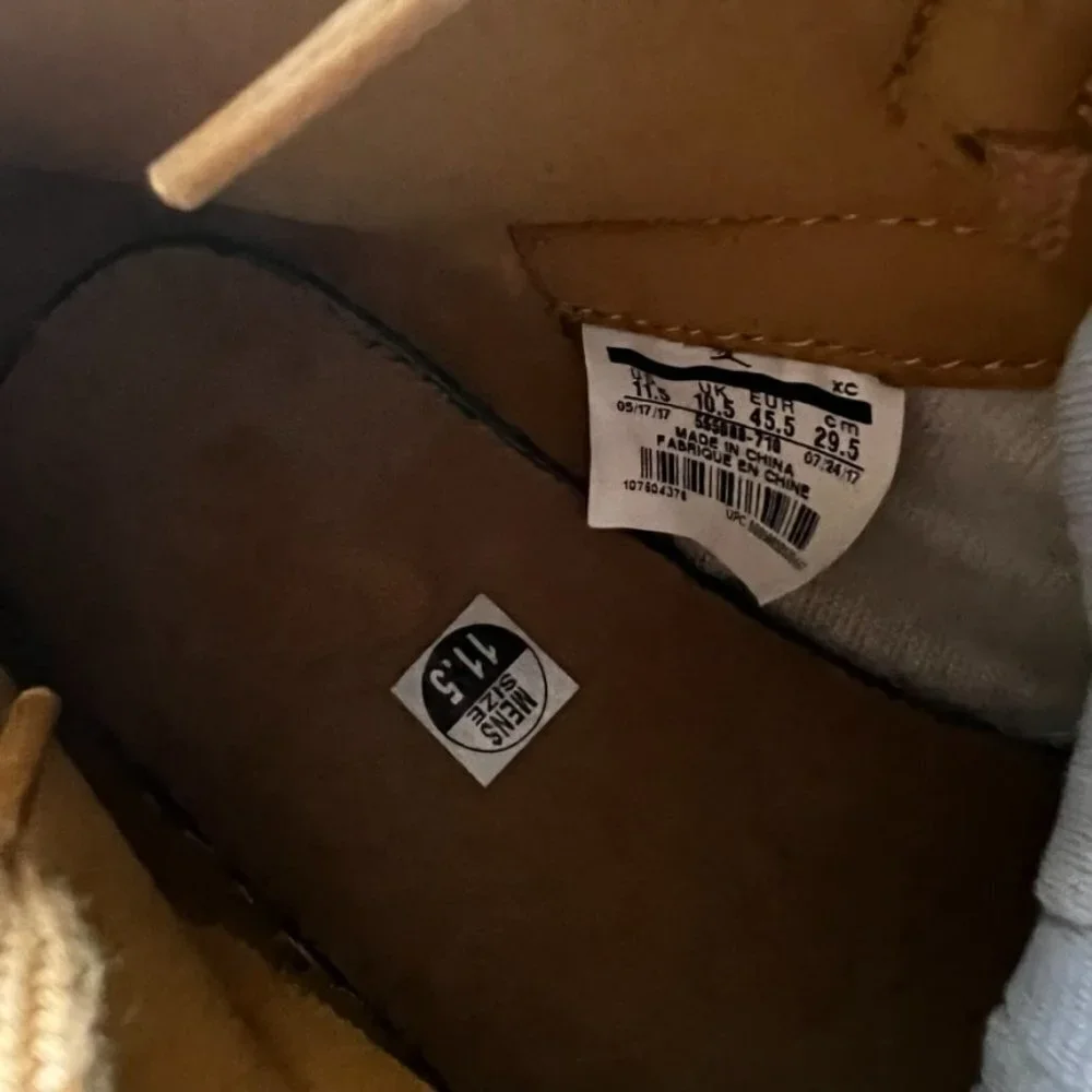 Air Jordan 1 Retro High OG 'Wheat' sneaker